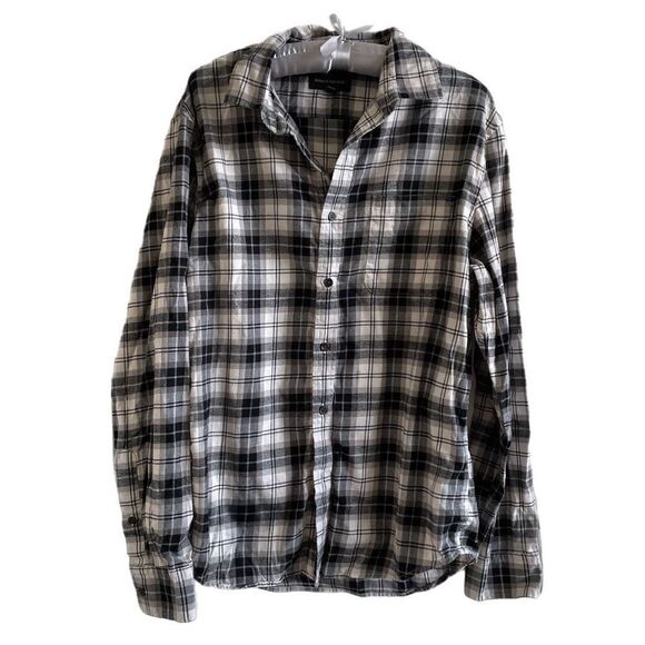 Banana Republic Men’s Button-Down Flannel Shirt - Picture 1 of 5